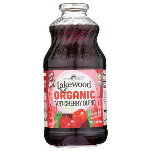 Lakewood Organic, Juice Red Tart Cherry Org, Case of 6 X 32 Oz Lakewood Organic