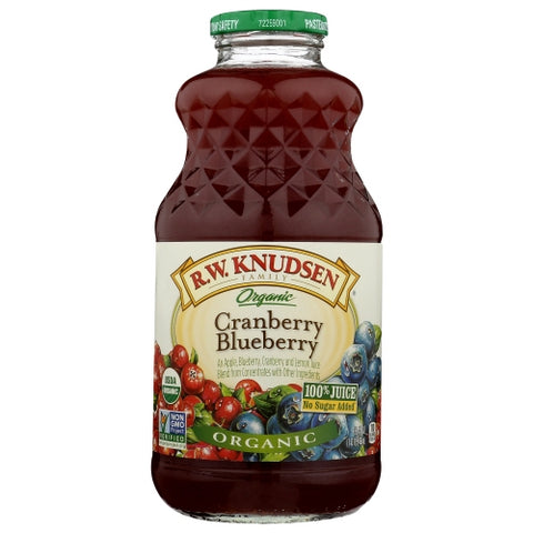 Juice Crnbry Blubry Org Case of 6 X 32 Oz by Knudsen