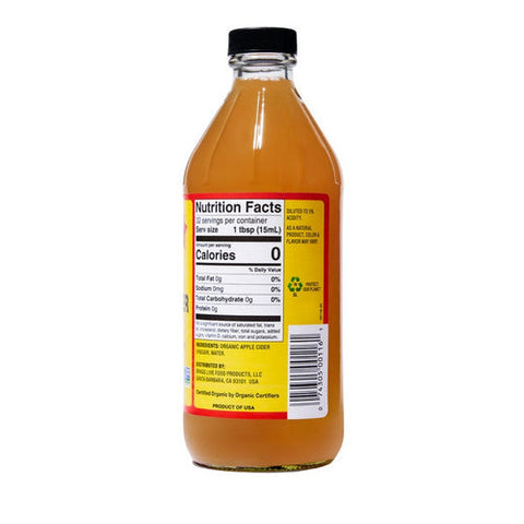 Bragg, Raw Unfiltered Apple Cider Vinegar, 16 Oz(Case Of 12) Bragg