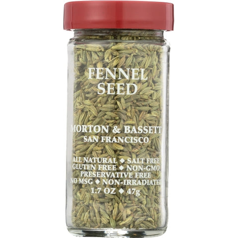 Morton & Bassett, Fennel Seed, 1.9 Oz(Case Of 3)