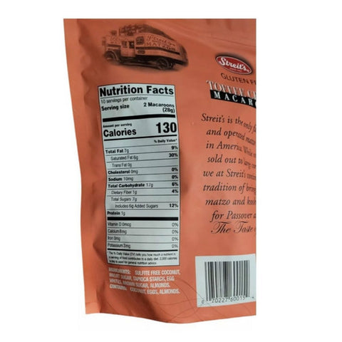 Streits, Toffee Crunch Macaroon, 10 Oz(Case Of 12)