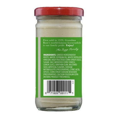Beaver, Hot Cream Horseradish, 4 Oz(Case Of 12)