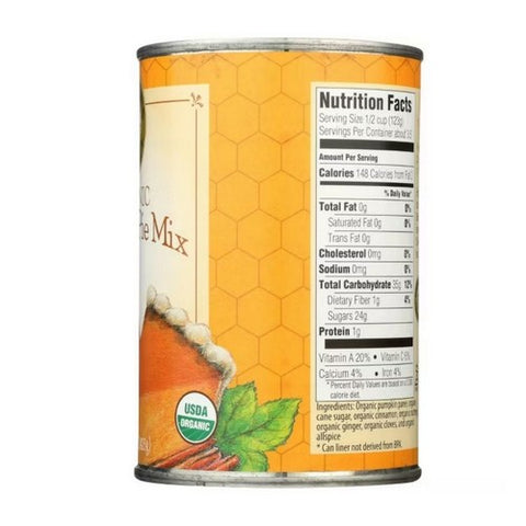Farmers Market Foods, Organic Pumpkin Pie Mix, 15 Oz(Case Of 12)