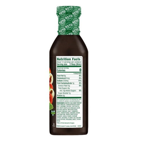 Walden Farms, Balsamic Vinaigrette Dressing, 12 Oz(Case Of 6)
