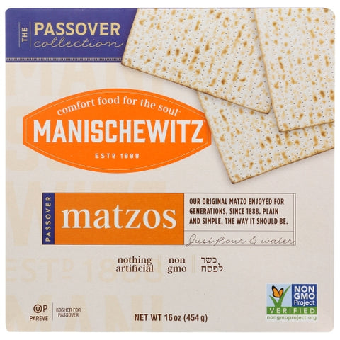 Manischewitz, Matzo, Case of 30 X 16 Oz