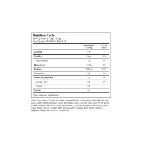 Newman's Own, Ranch Salad Dressing, 16 Oz(Case Of 6)