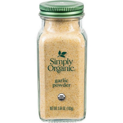 Simply Organic, Organic Garlic Powder, 3.64 Oz(Case Of 6)