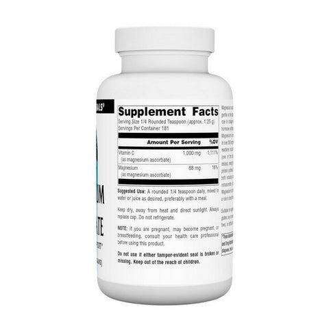 Source Naturals, Magnesium Ascorbate, 8 oz