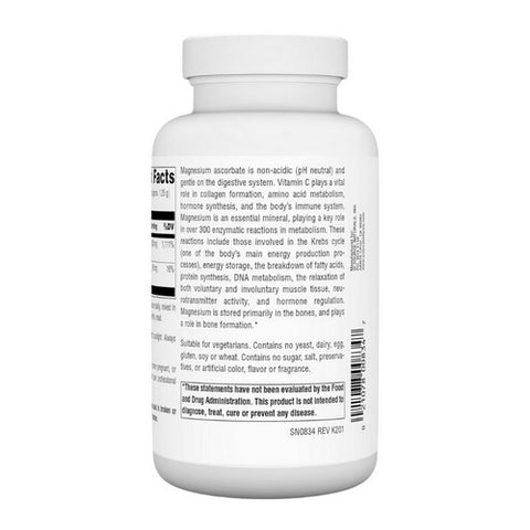 Source Naturals, Magnesium Ascorbate, 8 oz