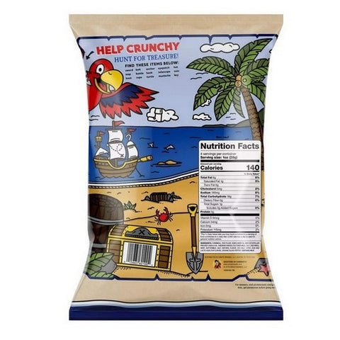 Pirate's Booty, Aged White Cheddar, 4 Oz(Case Of 12)