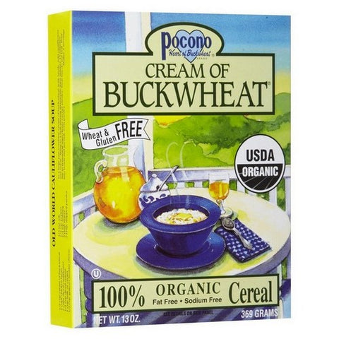 Pocono, Cereal Crm Bckwht Org Gfw, 13 Oz(Case Of 6)