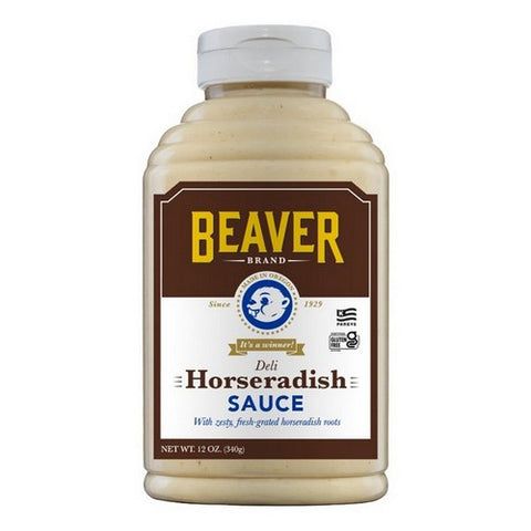 Beaver, Zesty Deli Horseradish Sauce, 12 Oz(Case Of 6)