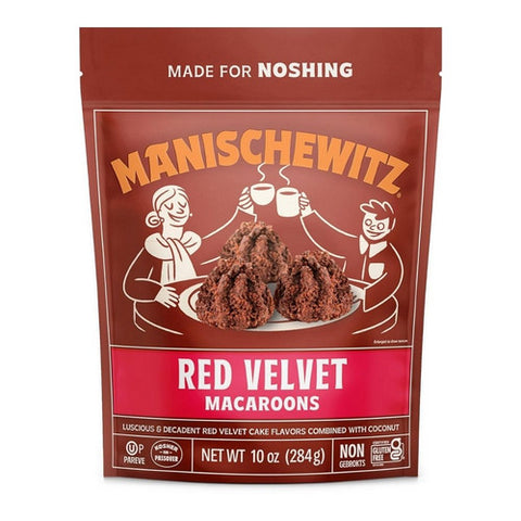 Manischewitz, Red Velvet Macaroons, 10 Oz(Case Of 12)