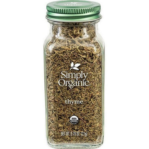 Simply Organic, Organic Thyme Leaf, 0.78 Oz(Case Of 6)