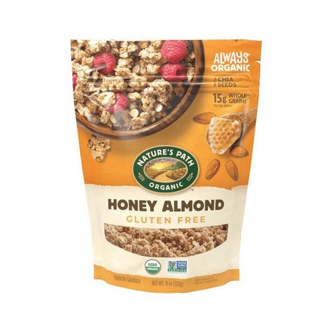 Natures Path, Organic Honey Almond Granola, 11 Oz(Case Of 8)