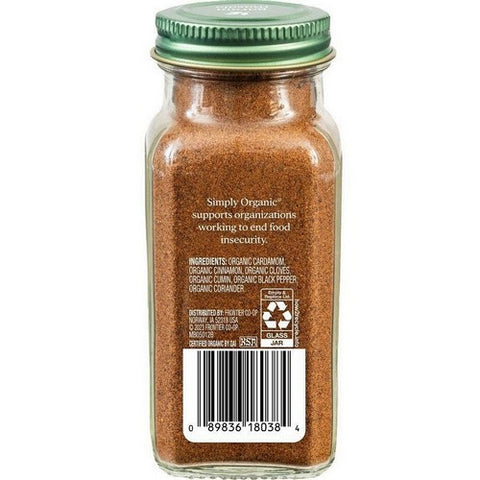 Simply Organic, Organic Garam Masala, 3 Oz(Case Of 6)
