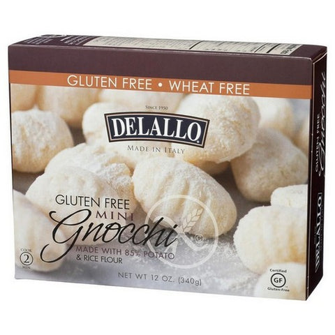 Delallo, Gluten Free Potato Gnocchi, 12 Oz(Case Of 6)