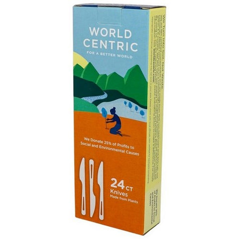 World Centric, Knife Corn Starch, 24 PC