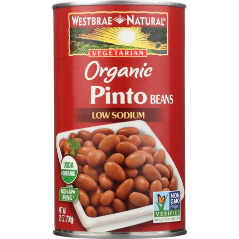 Westbrae, Bean Pinto Org, Case of 12 X 25 Oz