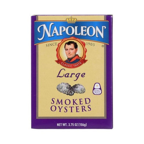 Napoleon Co, Smoked Oysters, 3.75 Oz(Case Of 25)