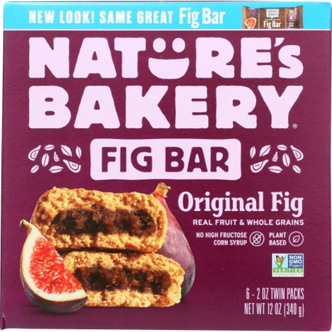 Natures Bakery, Bar Fig Whlwht, 12 Oz(Case Of 6)