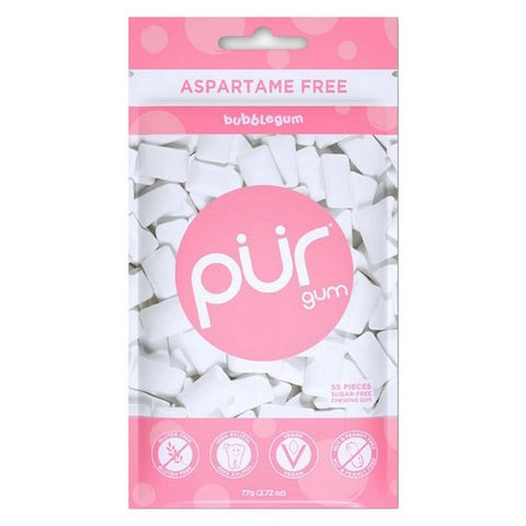 The Pur Company, Pur Gum Bubblegum Bag, 2.72 Oz(Case Of 12)