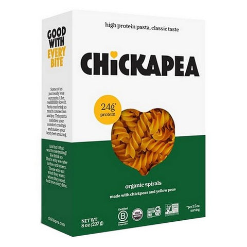 Chickapea, Pasta  Spirals, 8 Oz(Case Of 6)