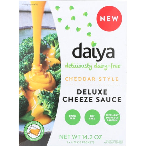 Sauce Chze Chdr Style Dlx Case of 8 X 14.2 Oz by Daiya