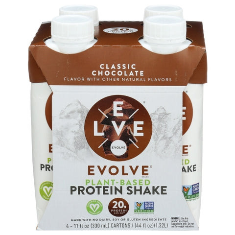 Evolve, Meal Rplc Rtd Chclt 4Pk, 44 Oz(Case Of 3)