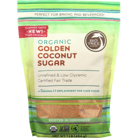 Big Tree Farms, Sugar Ccont Gldn Org, 16 Oz(Case Of 6)