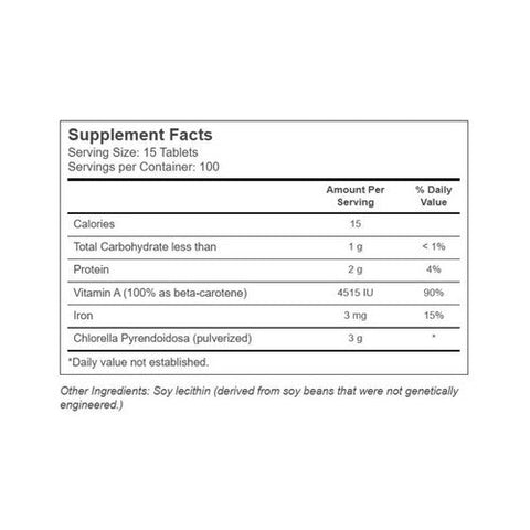 Sun Chlorella, Chlorella A Tablets, Economy 1500 Tabs Sun Chlorella