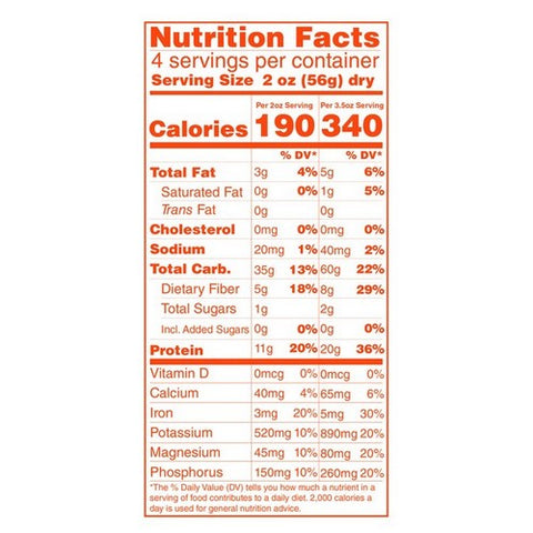 Banza, Rigatoni Chickpea Pasta, 8 Oz(Case Of 6)