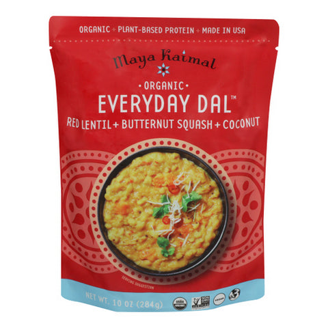 Maya Kaimal, Organic Everyday Dal  Red Lentil Butternut Squash Coconut, 10 Oz(Case Of 6)