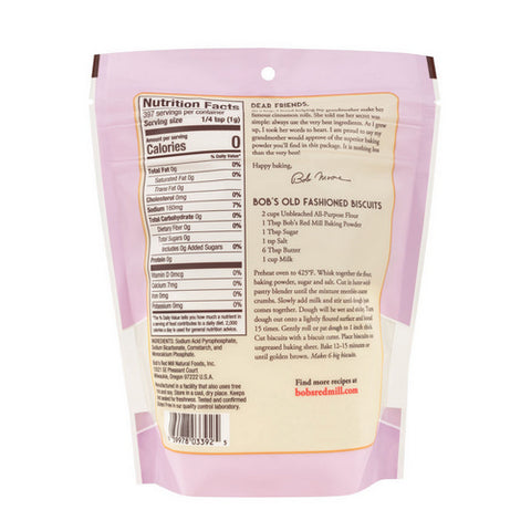 Bobs Red Mill, Baking Powder, 14 Oz(Case Of 4)