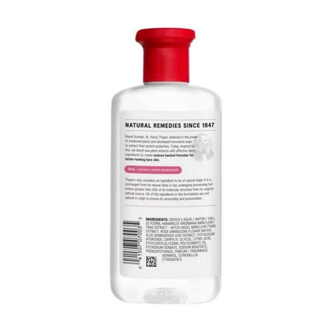 Thayers, Witch Hazel Facial Toner Alcohol-Free Rose Petal, 12 OZ