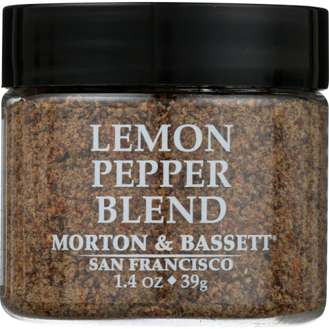Morton & Bassett, Seasoning Lemon Pepp Blnd, 1.4 Oz(Case Of 3)