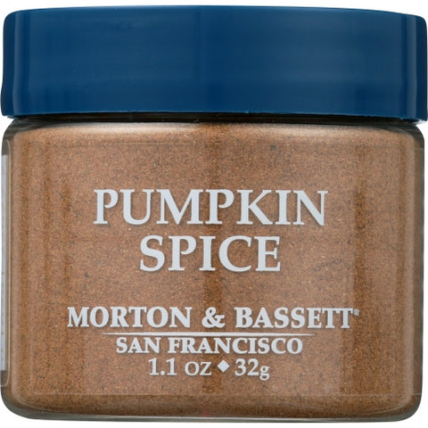 Morton & Bassett, Seasoning Pumpkin Spice, 1.1 Oz(Case Of 3)