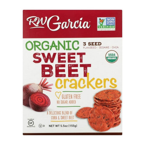 Rw Garcia, Cracker Sweet Beet Org, 5.5 Oz(Case Of 6)
