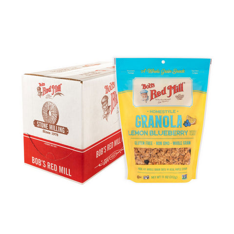 Bobs Red Mill, Homestyle Granola Lemon Blueberry, 11 Oz(Case Of 6)