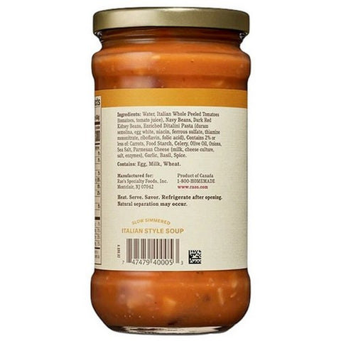 Rao's, Rao'S Specialty Food Soup Pasta & Fagioli, 16 Oz(Case Of 6)