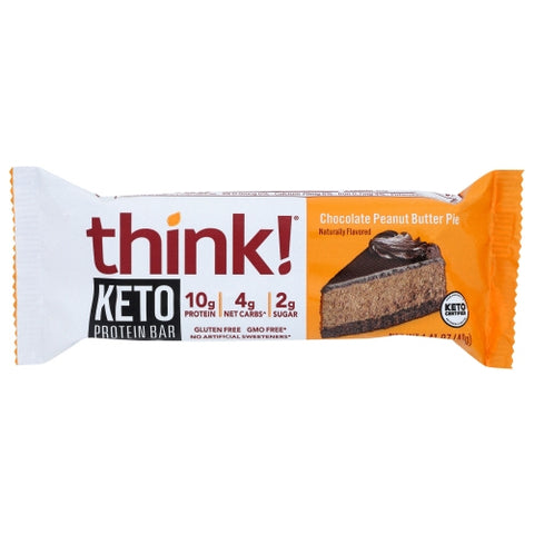 Think!, Bar Keto Prtn Cho Pnt Btr, 1.41 Oz(Case Of 10)