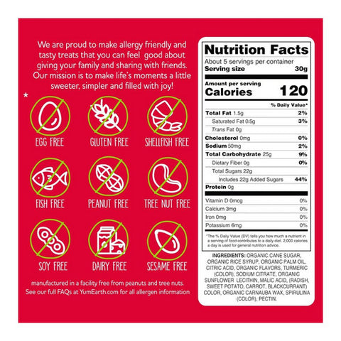 YumEarth, Candy Giggles Org, 5 Oz(Case Of 6)