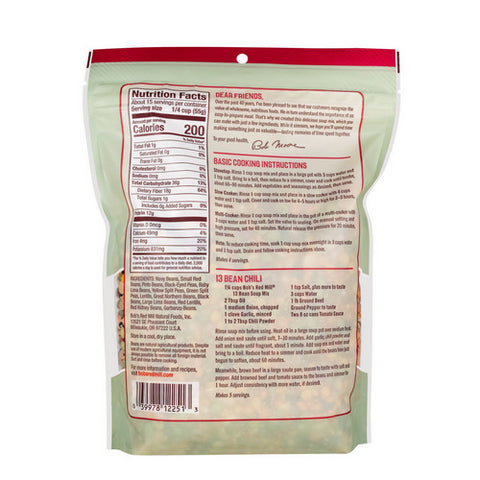 Bobs Red Mill, 13 Bean Soup Mix, 29 Oz(Case Of 4)