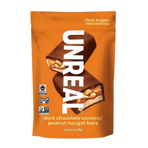 Unreal, Choc Bar Dk Crml Pnt Nugt, 3.4 Oz(Case Of 6)