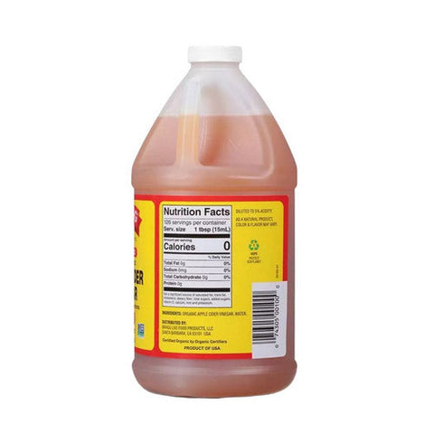 Bragg, Vinegar Apple Cider Org, 1 Gallon(Case Of 4) Bragg