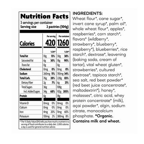 Natures Path, Organic Frosted Wildberry Acai, 11 Oz(Case Of 12)