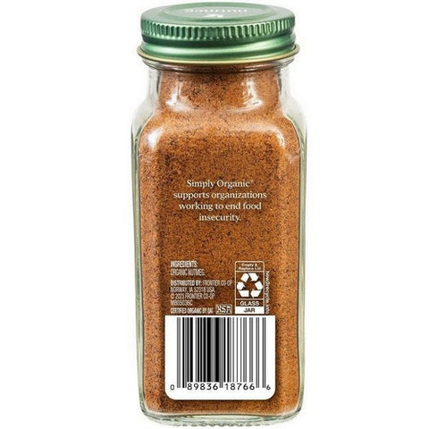 Simply Organic, Organic Nutmeg Ground, 2.3 Oz(Case Of 6)