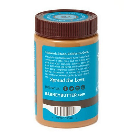 Barney Butter, Nut Bttr Almnd Smth, 16 Oz(Case Of 6)