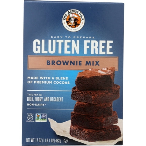 King Arthur, Mix Brownie Gf, 17 Oz(Case Of 6)