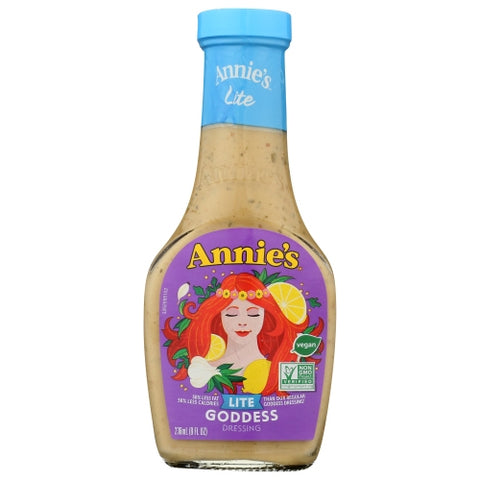 Annie's Homegrown, Naturals Lite Goddess Dressing, 8 Oz(Case Of 6)